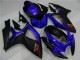 Azul Preto Carenagem & Plástico GSXR 600 / 750 K6 2006-2007 Azul Preto Carenagem & Plástico GSXR 600 / 750 K6 2006-2007