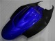 Azul Preto Carenagem & Plástico GSXR 600 / 750 K6 2006-2007 Azul Preto Carenagem & Plástico GSXR 600 / 750 K6 2006-2007