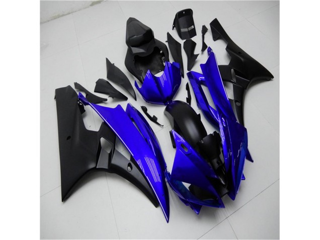 Azul Preto Carenagem & Plástico R6 2006-2007 Azul Preto Carenagem & Plástico R6 2006-2007
