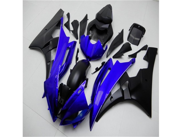 Azul Preto Carenagem & Plástico R6 2006-2007 Azul Preto Carenagem & Plástico R6 2006-2007