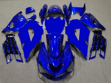 Azul Preto Carenagem ZX14R ZZR 1400 2012-2021