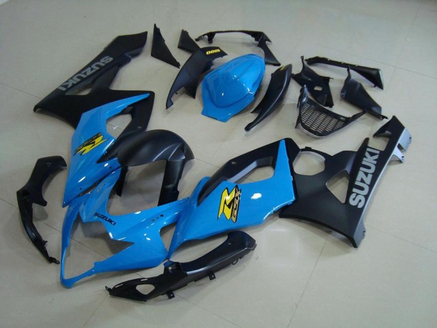 Azul & Preto Fosco Carenagem GSXR 1000 K5 2005-2006