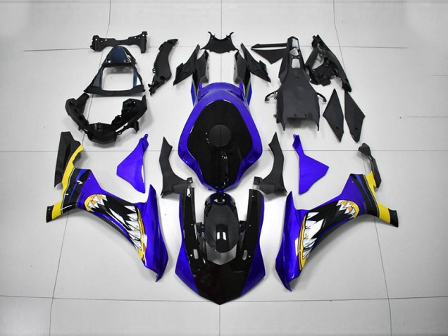 Azul Preto Injeção Kits Carenagem R1 2015-2019 Azul Preto Injeção Kits Carenagem R1 2015-2019