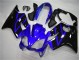 Azul Preto Kit Carenagem CBR 600 F4i 2004-2007 Azul Preto Kit Carenagem CBR 600 F4i 2004-2007