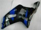 Azul Preto Kit Carenagem GSXR 600 / 750 K1 K2 K3 2001-2003