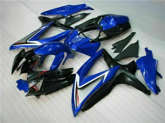 Azul Preto Kit Carenagem GSXR 600 / 750 K11 2011-2021 Azul Preto Kit Carenagem GSXR 600 / 750 K11 2011-2021