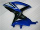 Azul Preto Kit Carenagem GSXR 600 / 750 K11 2011-2021 Azul Preto Kit Carenagem GSXR 600 / 750 K11 2011-2021
