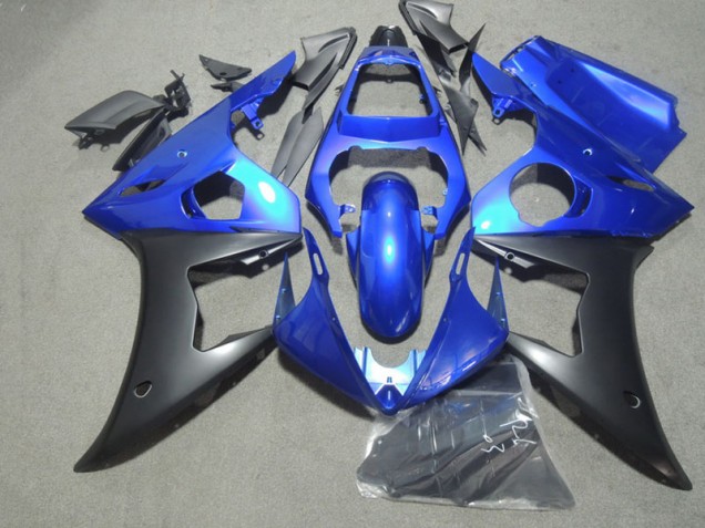 Azul Preto Kit Carenagem R6 2003-2005 Azul Preto Kit Carenagem R6 2003-2005
