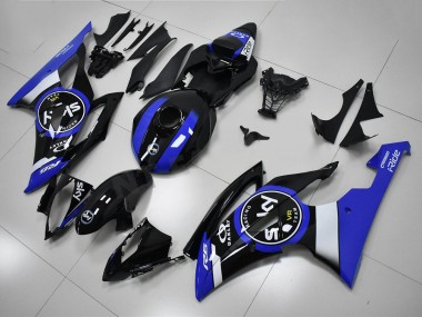 Azul Preto Kit Carenagem R6 2008-2016
