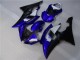 Azul Preto Kit Completo Carenagem R6 2008-2016 Azul Preto Kit Completo Carenagem R6 2008-2016
