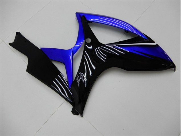Azul Preto Kits Completo Carenagem GSXR 600 / 750 K6 2006-2007 Azul Preto Kits Completo Carenagem GSXR 600 / 750 K6 2006-2007