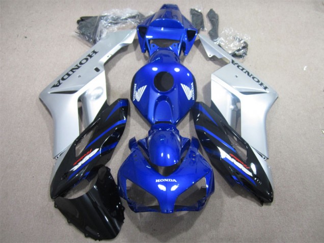 Azul Preto Plástico CBR 600 F4i 2001-2003 Azul Preto Plástico CBR 600 F4i 2001-2003