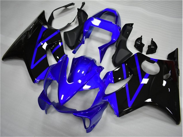 Azul Preto Plásticos CBR 600 F4i 2001-2003 Azul Preto Plásticos CBR 600 F4i 2001-2003