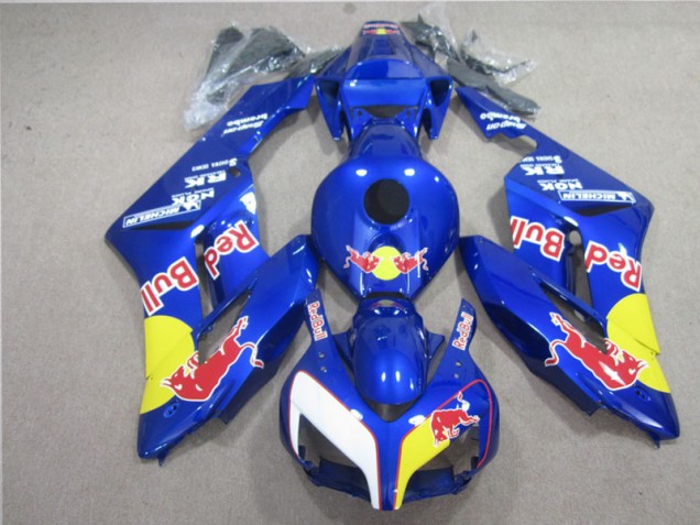 Azul Red Bull Carenagem CBR 1000RR 2004-2005 Azul Red Bull Carenagem CBR 1000RR 2004-2005