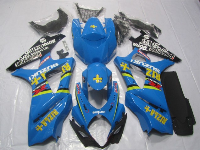 Azul Rizla Carenagem GSXR 1000 K7 2007-2008