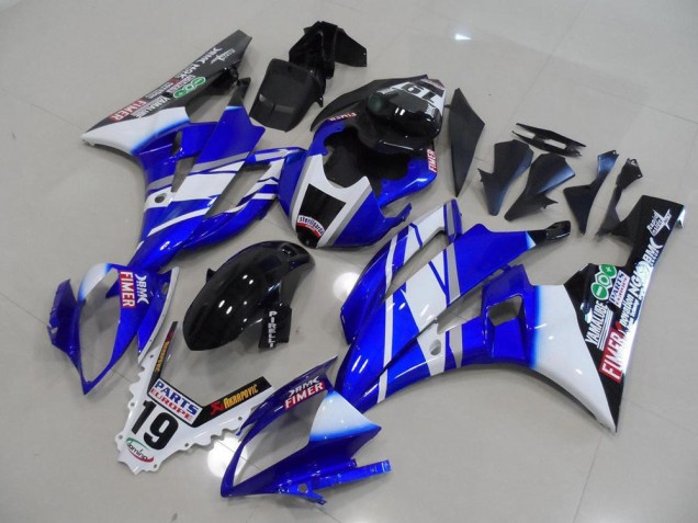 Azul Sterilgarda Carenagem R6 2006-2007 Azul Sterilgarda Carenagem R6 2006-2007