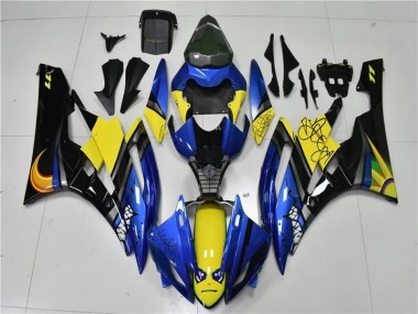 Azul Tubarão Carenagem R6 2006-2007