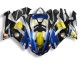 Azul Tubarão Carenagem ZX6R 2007-2008 Azul Tubarão Carenagem ZX6R 2007-2008