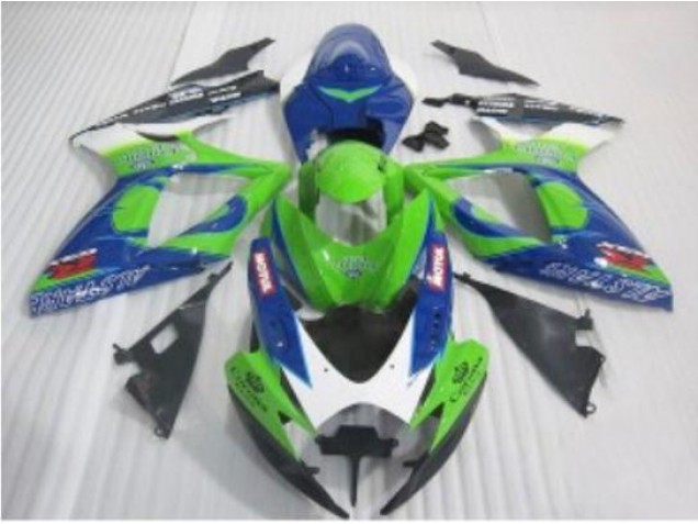 Azul Verde Carenagem GSXR 600 / 750 K8 2008-2010 Azul Verde Carenagem GSXR 600 / 750 K8 2008-2010