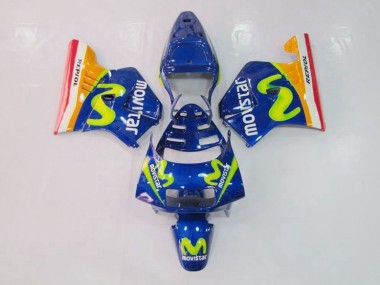 Azul Verde Carenagem NSR 250 MC28 P4 1994-1996