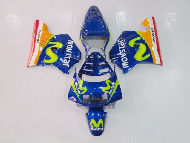 Azul Verde Carenagem NSR 250 MC28 P4 1994-1996 Azul Verde Carenagem NSR 250 MC28 P4 1994-1996