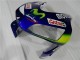 Azul Verde Movistar Castrol Carenagem CBR 600RR 2003-2004 Azul Verde Movistar Castrol Carenagem CBR 600RR 2003-2004