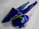 Azul Verde Movistar Castrol Carenagem CBR 600RR 2003-2004 Azul Verde Movistar Castrol Carenagem CBR 600RR 2003-2004