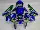 Azul Verde Movistar Castrol Carenagem CBR 600RR 2003-2004 Azul Verde Movistar Castrol Carenagem CBR 600RR 2003-2004