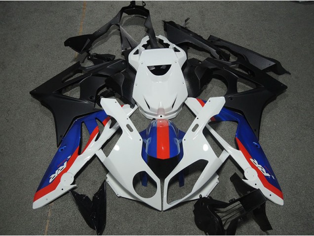 Azul Vermelho Branco Carenagem CBR 600RR 2003-2004 Azul Vermelho Branco Carenagem CBR 600RR 2003-2004