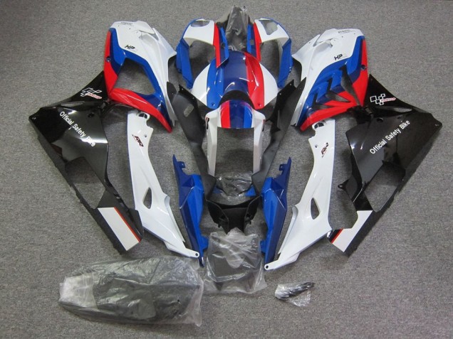 Azul Vermelho Branco Preto Carenagem S1000RR 2015-2018 Azul Vermelho Branco Preto Carenagem S1000RR 2015-2018