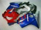 Azul Vermelho Carenagem CBR 600 F4i 2001-2003 Azul Vermelho Carenagem CBR 600 F4i 2001-2003