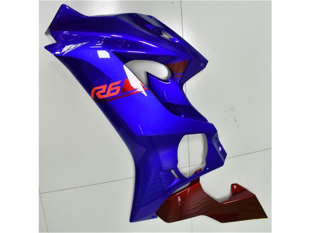 Azul Vermelho Carenagem R6 2017-2023 Azul Vermelho Carenagem R6 2017-2023