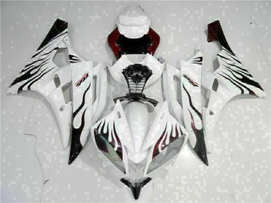 Branco Abs Kit Completos Carenagem R6 2006-2007