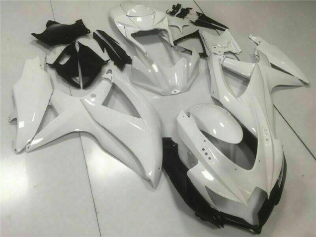 Branco Abs Kits Carenagem GSXR 600 / 750 K8 2008-2010 Branco Abs Kits Carenagem GSXR 600 / 750 K8 2008-2010