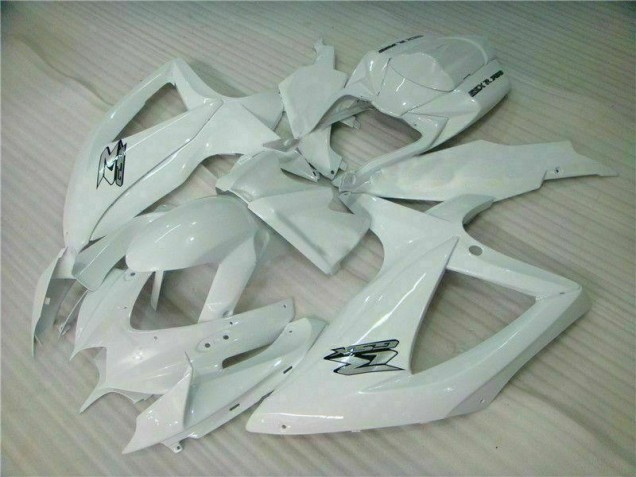 Branco Abs Kits Completos Carenagem GSXR 600 / 750 K8 2008-2010 Branco Abs Kits Completos Carenagem GSXR 600 / 750 K8 2008-2010