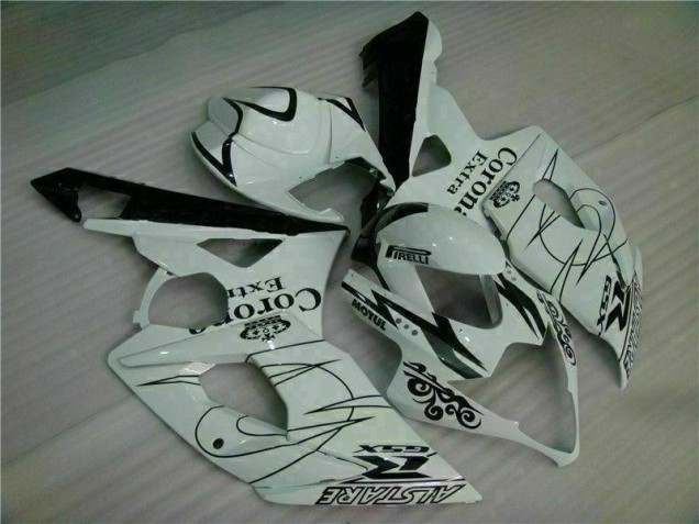 Branco Abs Plástico GSXR 1000 K5 2005-2006