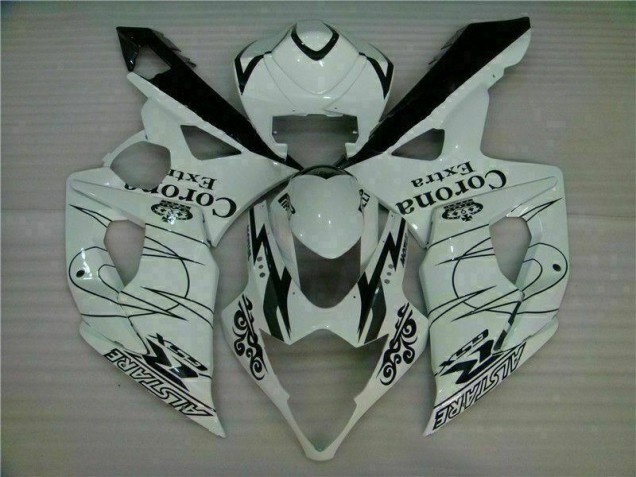 Branco Abs Plástico GSXR 1000 K5 2005-2006