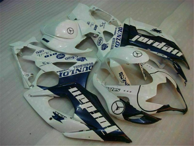 Branco Abs Plásticos GSXR 1000 K5 2005-2006