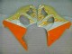 Branco Amarelo Chama Carenagem ZX6R 2000-2002