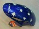 Branco Azul Abs Kit Completos Carenagem CBR 1000RR 2008-2011 Branco Azul Abs Kit Completos Carenagem CBR 1000RR 2008-2011