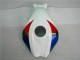 Branco Azul Abs Plástico CBR 1000RR 2008-2011 Branco Azul Abs Plástico CBR 1000RR 2008-2011