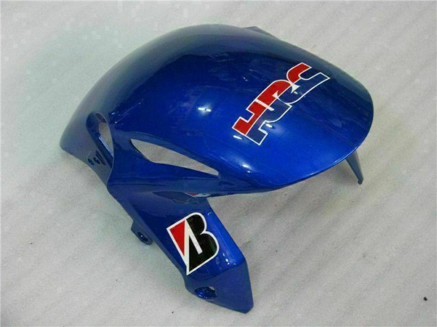 Branco Azul Abs Plástico CBR 1000RR 2008-2011 Branco Azul Abs Plástico CBR 1000RR 2008-2011