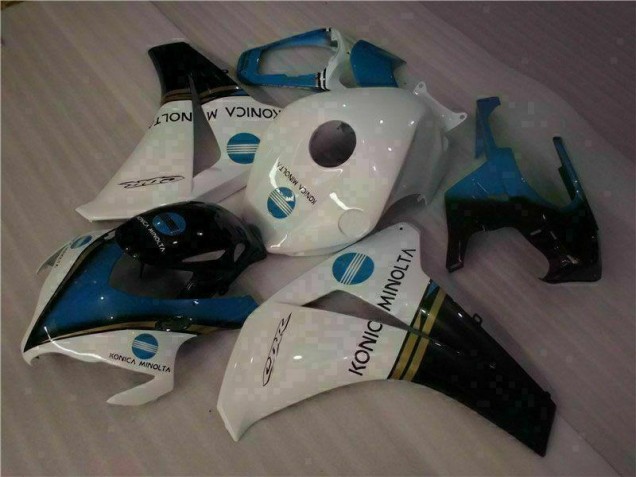 Branco Azul Abs Plásticos CBR 1000RR 2008-2011 Branco Azul Abs Plásticos CBR 1000RR 2008-2011