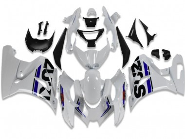 Branco Azul Carenagem GSXR 1000 2017-2023