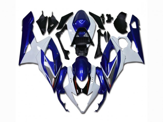 Branco Azul Carenagem GSXR 1000 K5 2005-2006