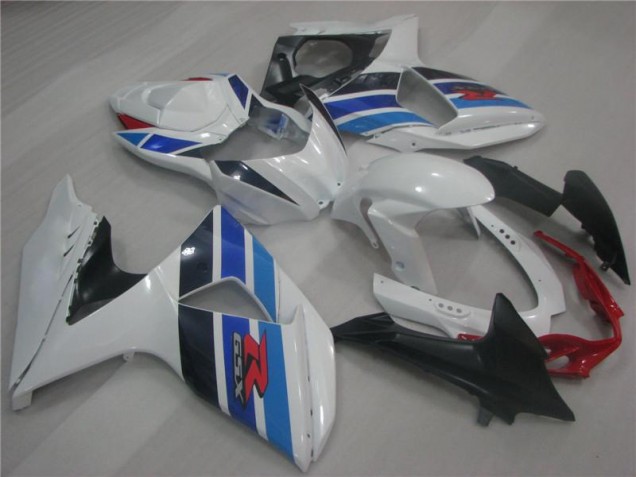 Branco Azul Carenagem GSXR 1000 K9 2009-2016