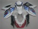 Branco Azul Carenagem GSXR 1000 K9 2009-2016