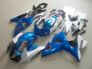 Branco Azul Carenagem GSXR 1000 K9 2009-2016