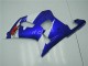 Branco Azul Carenagem GSXR 600 / 750 K1 K2 K3 2001-2003 Branco Azul Carenagem GSXR 600 / 750 K1 K2 K3 2001-2003