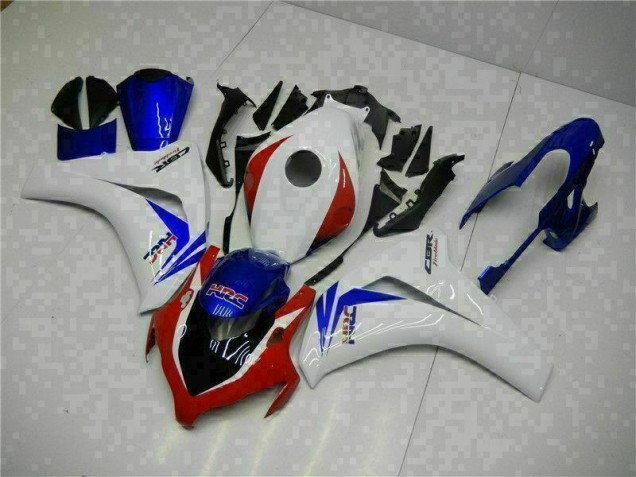 Branco Azul Carroçaria CBR 1000RR 2008-2011 Branco Azul Carroçaria CBR 1000RR 2008-2011